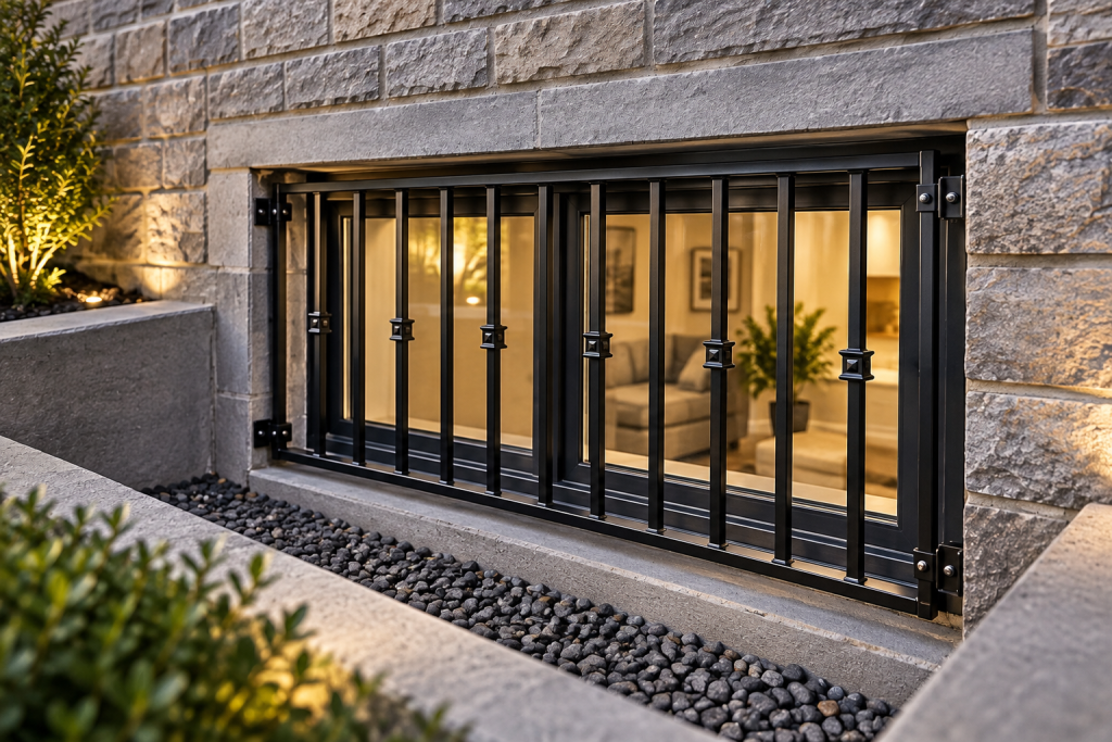 basement security bars